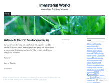 Tablet Screenshot of immaterialworld.wordpress.com