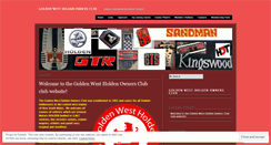 Desktop Screenshot of goldenwestholdens.wordpress.com