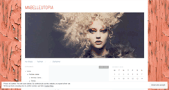Desktop Screenshot of mabelleutopia.wordpress.com