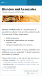Mobile Screenshot of blundenandassociates.wordpress.com