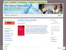 Tablet Screenshot of lijlibrary2009.wordpress.com