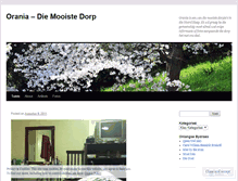 Tablet Screenshot of oraniasa.wordpress.com