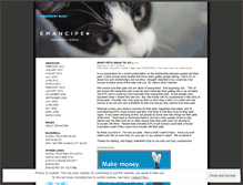 Tablet Screenshot of emancipet.wordpress.com