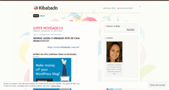 Desktop Screenshot of kibabado.wordpress.com
