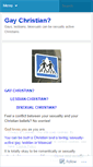 Mobile Screenshot of gaychristian1.wordpress.com