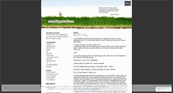 Desktop Screenshot of mostlypointless.wordpress.com