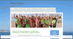 Desktop Screenshot of fiestasycelebraciones.wordpress.com