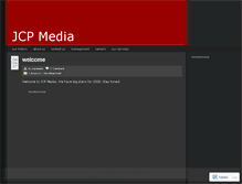 Tablet Screenshot of jcpmedia.wordpress.com