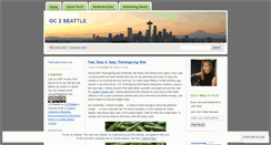 Desktop Screenshot of oc2seattle.wordpress.com