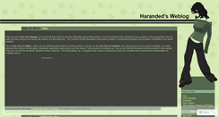 Desktop Screenshot of haranded.wordpress.com