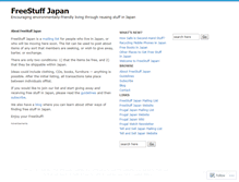 Tablet Screenshot of freestuffjapan.wordpress.com