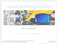 Tablet Screenshot of howardtechnology.wordpress.com