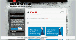 Desktop Screenshot of mindtogrind.wordpress.com