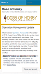 Mobile Screenshot of doseofhoney.wordpress.com