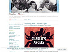 Tablet Screenshot of mayberrymeets.wordpress.com