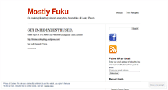 Desktop Screenshot of mostlyfuku.wordpress.com