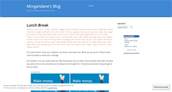 Desktop Screenshot of morgandane.wordpress.com