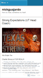 Mobile Screenshot of nickguajardo.wordpress.com