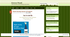 Desktop Screenshot of grovesward.wordpress.com