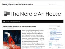 Tablet Screenshot of nordicarthouse.wordpress.com