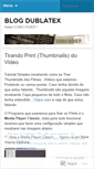 Mobile Screenshot of dublatex.wordpress.com