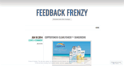Desktop Screenshot of feedbackfrenzy.wordpress.com