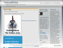 Tablet Screenshot of jesusblokka.wordpress.com