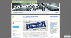 Desktop Screenshot of amyyen.wordpress.com