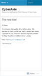 Mobile Screenshot of 62cyberaide.wordpress.com