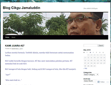 Tablet Screenshot of cikgujamaluddin.wordpress.com