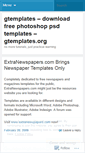 Mobile Screenshot of gtemplates.wordpress.com