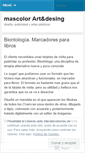 Mobile Screenshot of mascolorartdesing.wordpress.com