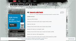 Desktop Screenshot of patriklute.wordpress.com