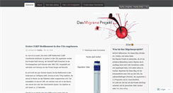 Desktop Screenshot of dasmigraeneprojekt.wordpress.com