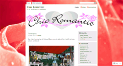 Desktop Screenshot of chicromantic.wordpress.com