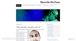 Desktop Screenshot of marcelod2fans.wordpress.com
