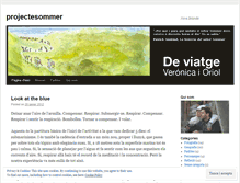 Tablet Screenshot of projectesommer.wordpress.com