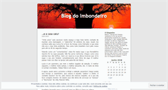 Desktop Screenshot of imbondeiro.wordpress.com