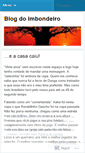 Mobile Screenshot of imbondeiro.wordpress.com