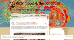 Desktop Screenshot of dirtyhippiebohemiangirl.wordpress.com