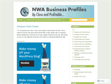 Tablet Screenshot of biz2biznwa.wordpress.com