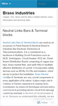 Mobile Screenshot of brassindustries.wordpress.com