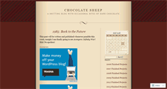 Desktop Screenshot of chocolatesheep.wordpress.com