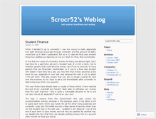 Tablet Screenshot of 5crocr52.wordpress.com