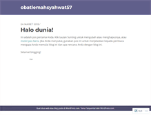 Tablet Screenshot of obatlemahsyahwat57.wordpress.com