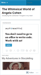 Mobile Screenshot of angelacohen.wordpress.com