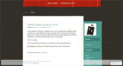 Desktop Screenshot of janesfolly.wordpress.com