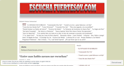 Desktop Screenshot of fuertesoy.wordpress.com