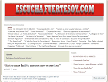 Tablet Screenshot of fuertesoy.wordpress.com