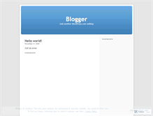Tablet Screenshot of blogspot.wordpress.com
